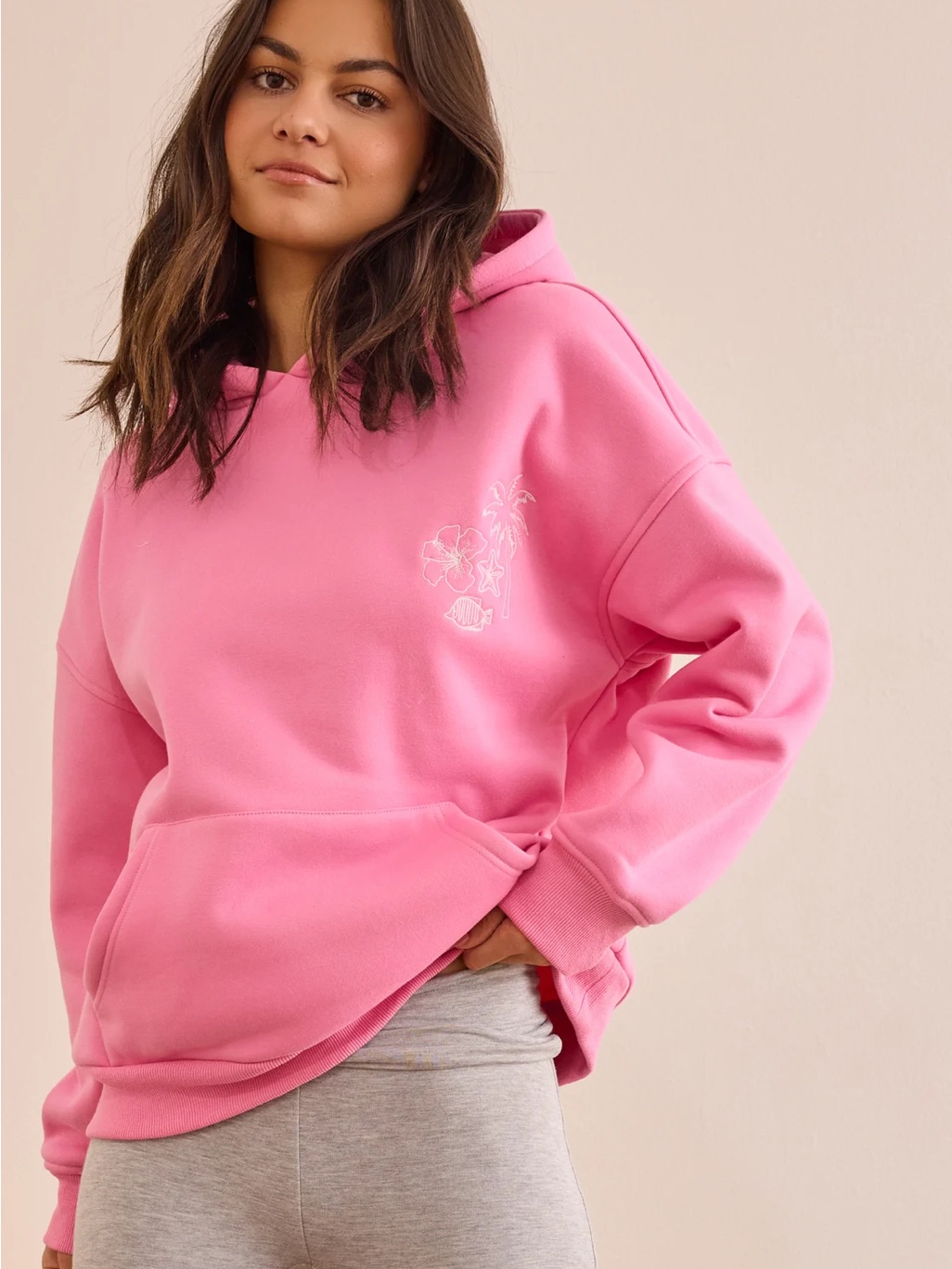 Altar’d State Hibiscus Paradise Hoodie Sweatshirt